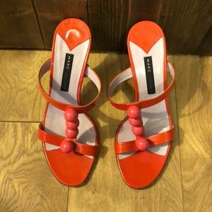 Marc Jacobs strawberry red heels